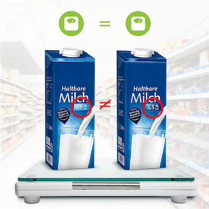Cheap vs expensive Milk